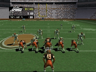 NFL Quarterback Club 99 back cover for Nintendo 64